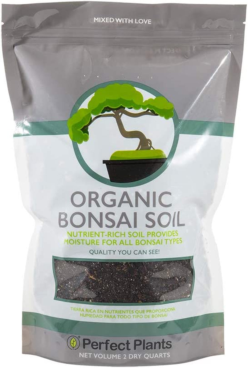 Bonsai Soil by - 2Qts. | Premium All-Purpose Mix Bonsai Tree Varieties