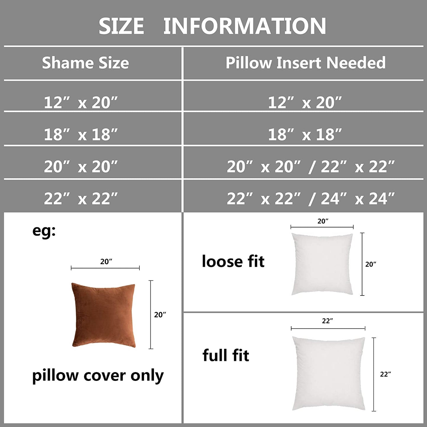Super Soft Velvet Throw Pillow Covers Square Pillowcase for Bed Couch Sofa Bench, 18 X 18 Inch (45 Cm), Chocolate, Pack of 2