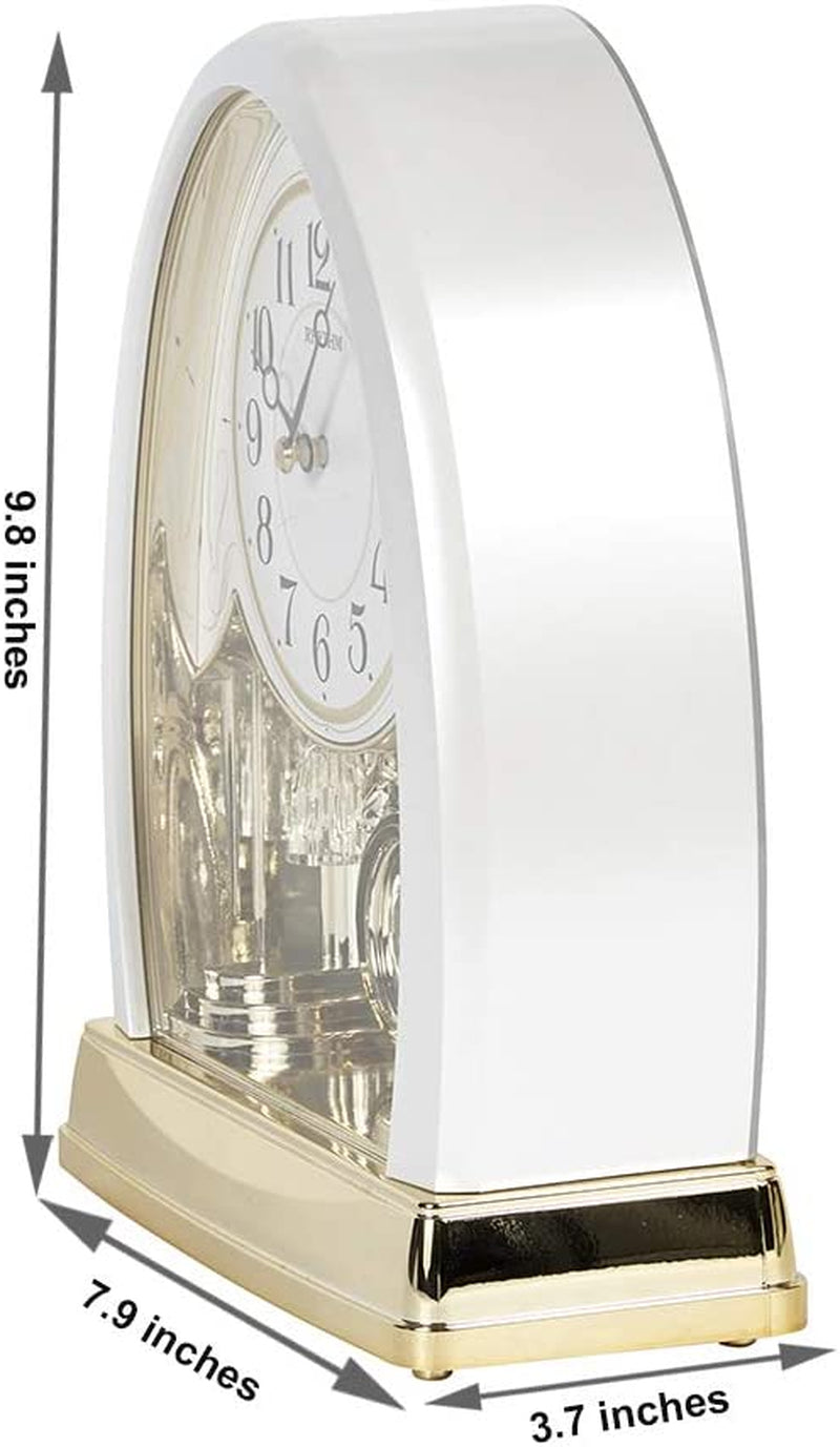 Clocks "Joyful Crystal Pearl" Musical Mantel Clock