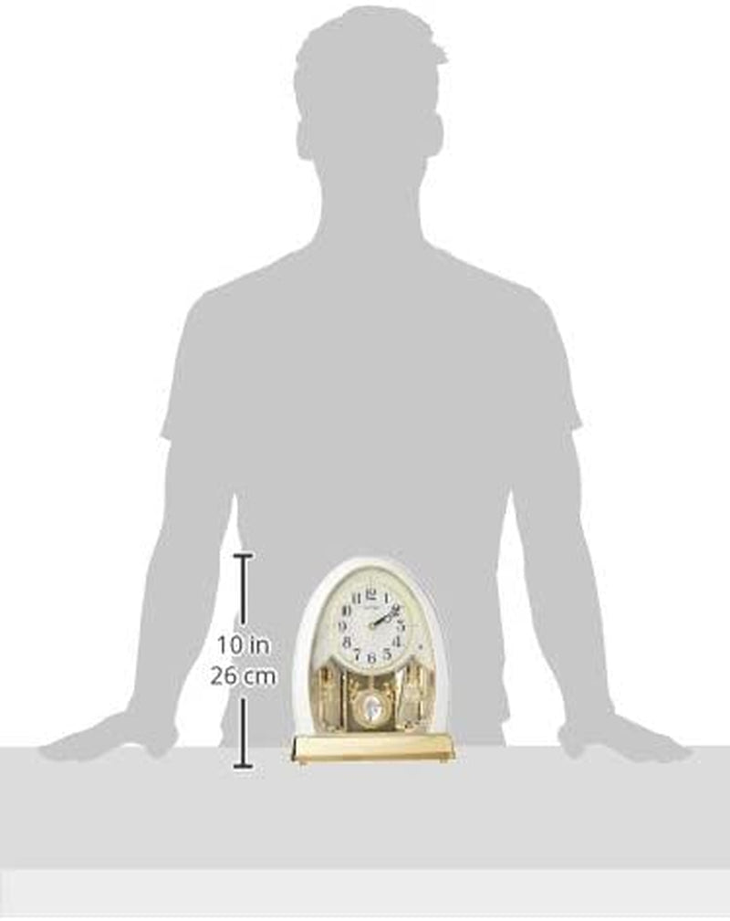 Clocks "Joyful Crystal Pearl" Musical Mantel Clock