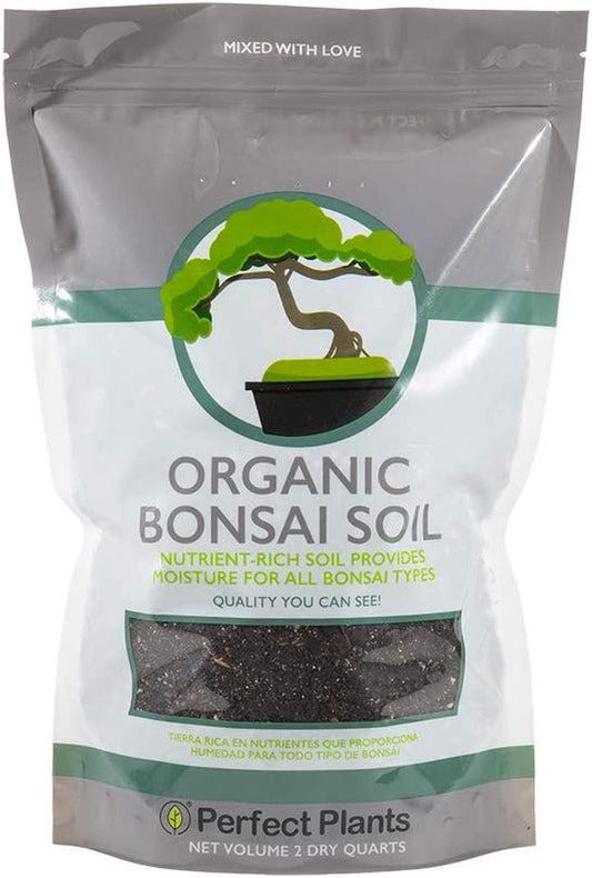 Bonsai Soil by  - 2Qts. | Premium All-Purpose Mix Bonsai Tree Varieties