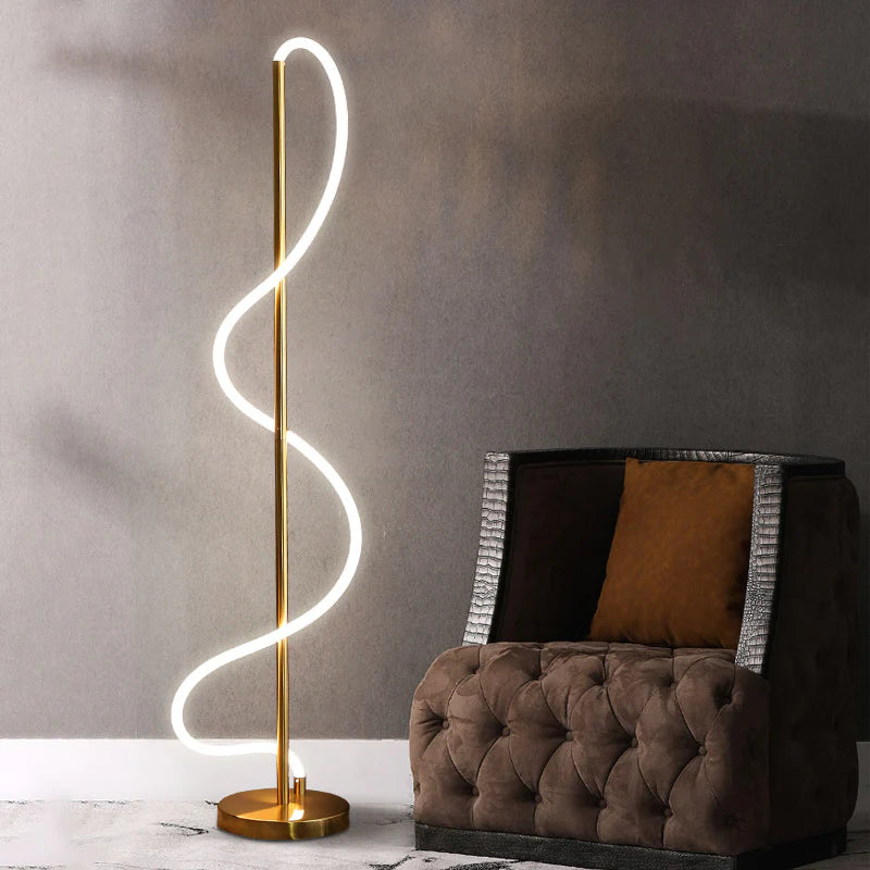 Minimal Nordic Modern Simple Creative Line Floor Lamp